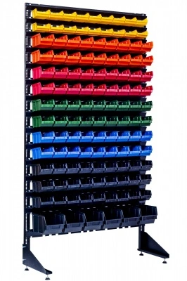 Стеллаж с пластиковыми ящиками 1801-2/11/1 CH-Kombo