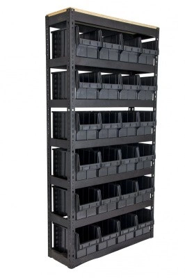 Стеллаж складской с пластиковыми ящиками 700-6 CH