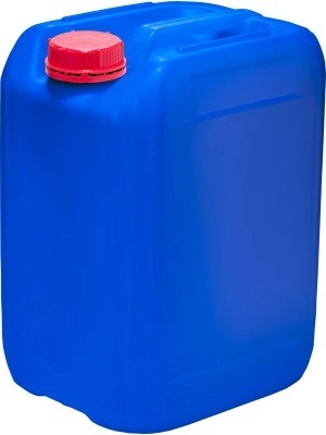 Пластиковая канистра 21,5 литра, арт. КП 21,5п синий цвет, код: 20034