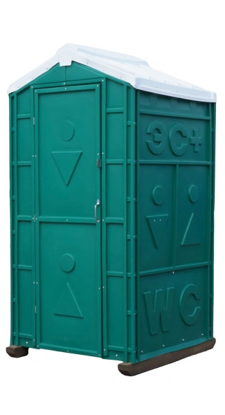 Туалетная кабина «Дачник» с пластиковым поддоном (бак 150 литров)  