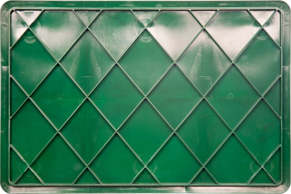 Ящик перфорированный 600×400×140 мм, объем 27 л., арт.: 705.02.01, синий, код: 17298