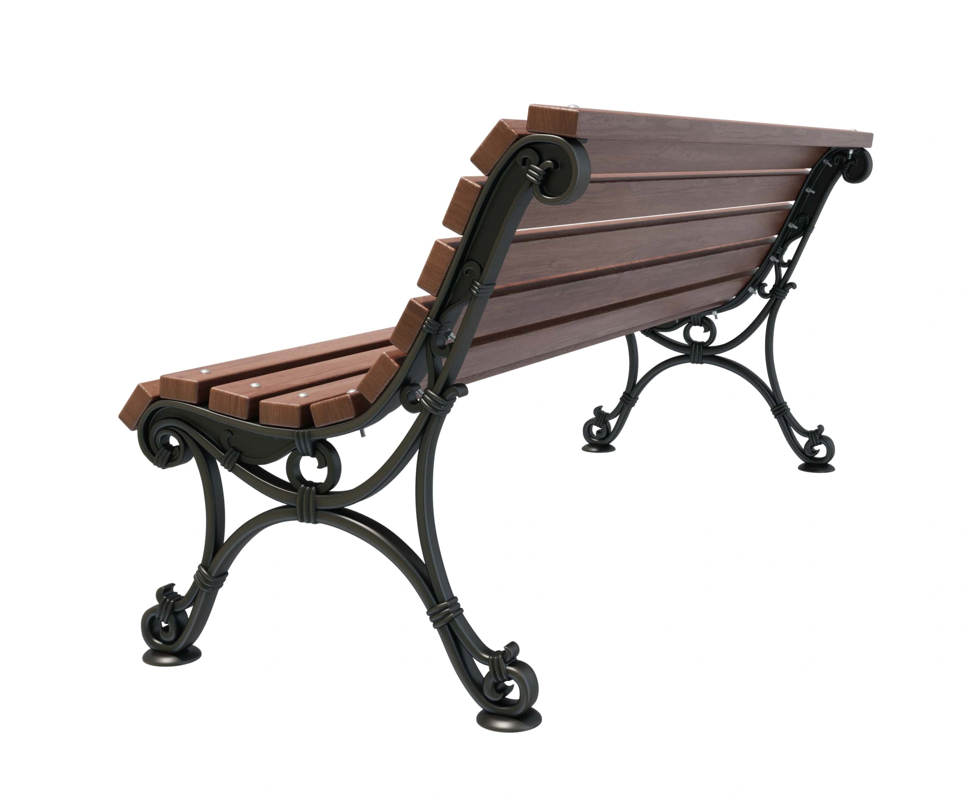 Скамейка чугунная «Новая Европа» 3,0 м (3 опоры)