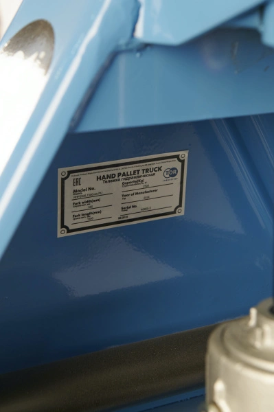 Тележка гидравлическая 2500 кг 1500 мм полиуретановые колеса TOR RHP(BF) PRO