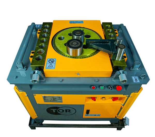 Станок для гибки арматуры 45/40мм 4кВт с доводчиком, рег. боковые упоры TOR GW45A PRO