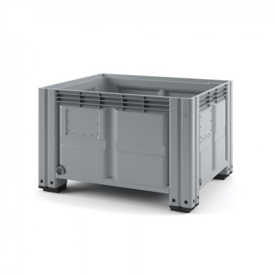 Пластиковый контейнер IBOX 1200х1000 на ножках с пробкой 1" 