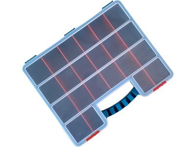 Органайзер 407х340х112 с разделителями, 22 ячейки, код: 36999