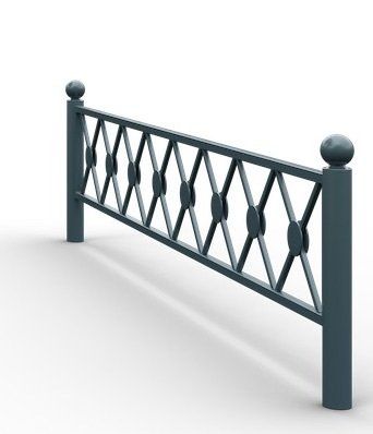 Ограждение стальное 0.7 Секция