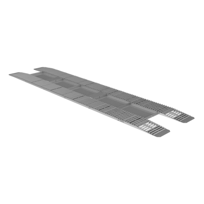 Эстакада разборная металлическая "Комфорт", 12м, грузоподъемность 50т, серая