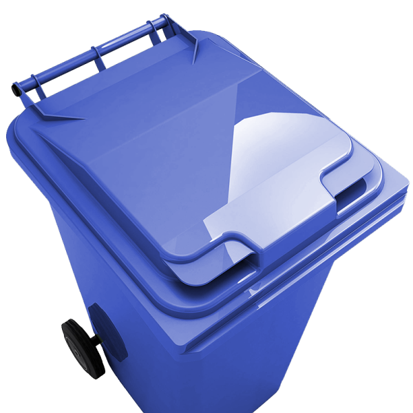 Мусорный контейнер 240л. на 2 колесах 